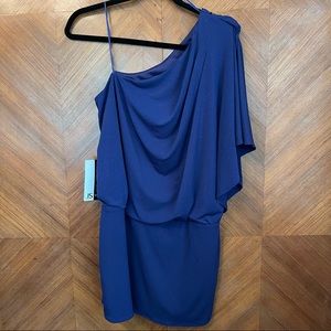 /JS Boutique/ Royal Blue One Shoulder Sparkly Dress (Large US 12)